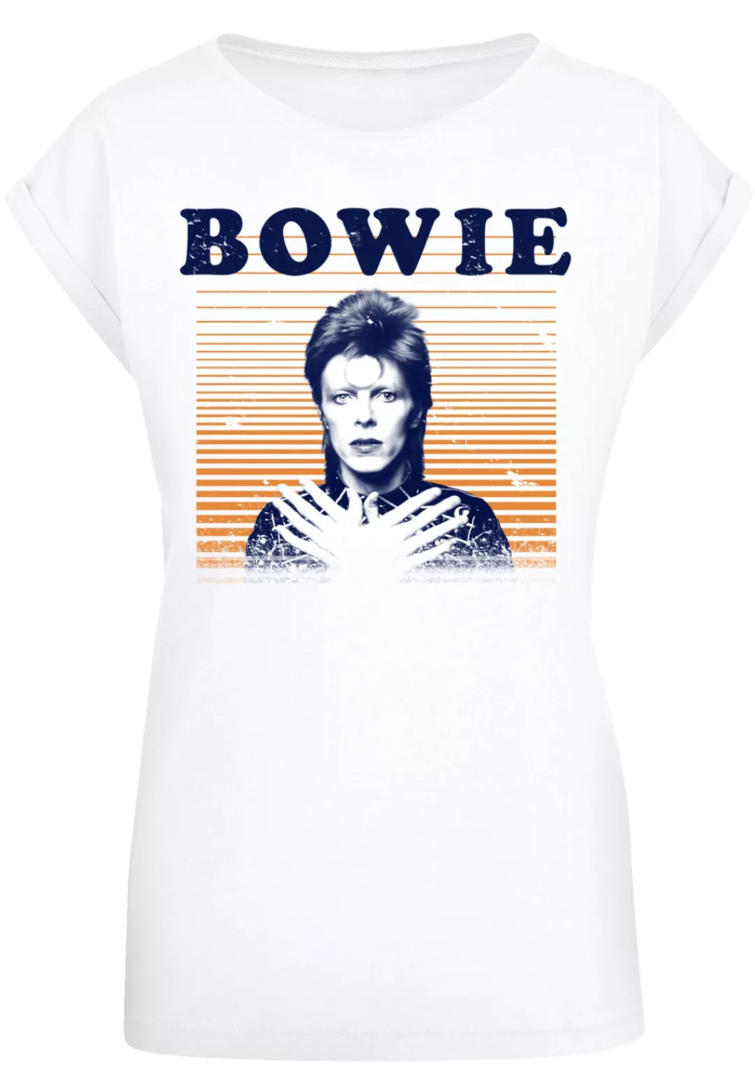F4NT4STIC T-Shirt "David Bowie Black Tie White Noise", Print günstig online kaufen
