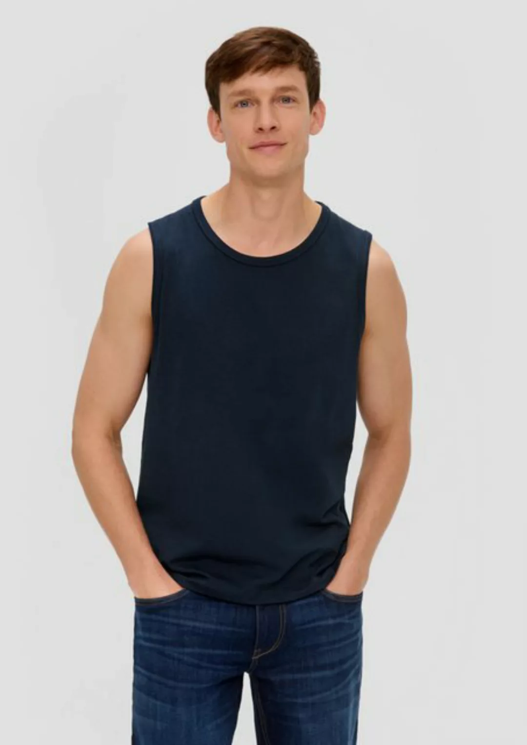 s.Oliver Kurzarmshirt Tanktop im 2er-Pack günstig online kaufen