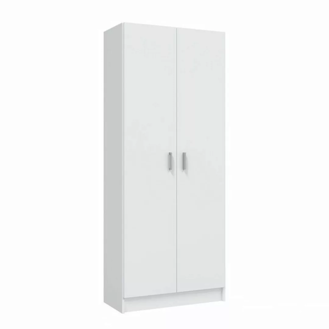 freiraum Mehrzweckschrank Multipurpose in Weiß - 73x180x37 (BxHxT) günstig online kaufen