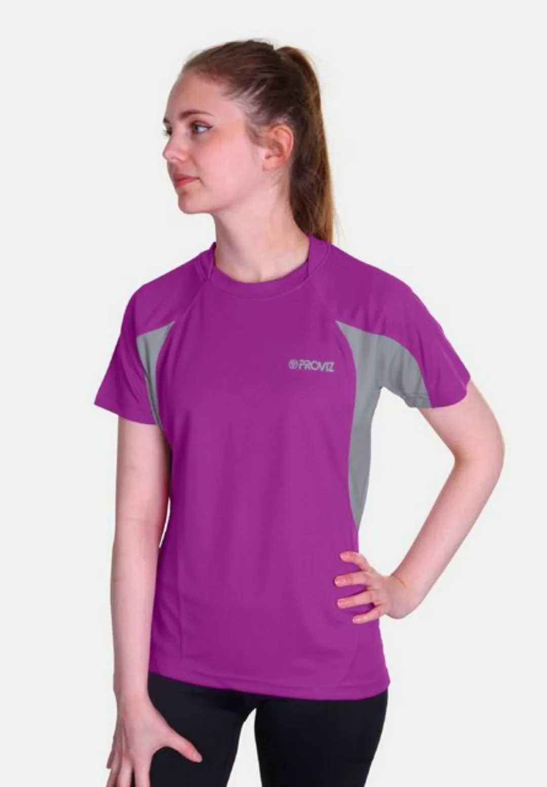 ProViz Yoga & Relax Shirt Klassisch reflektierende Details, feuchtigkeitsab günstig online kaufen