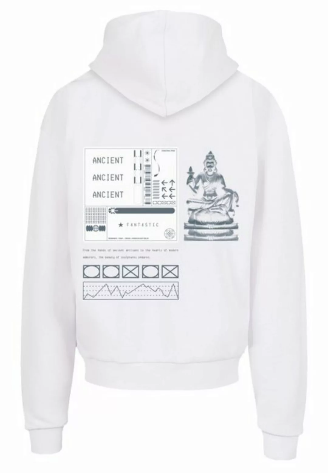 F4NT4STIC Kapuzenpullover "SCULPTURE HOODIE VISUALIZATION", Print günstig online kaufen