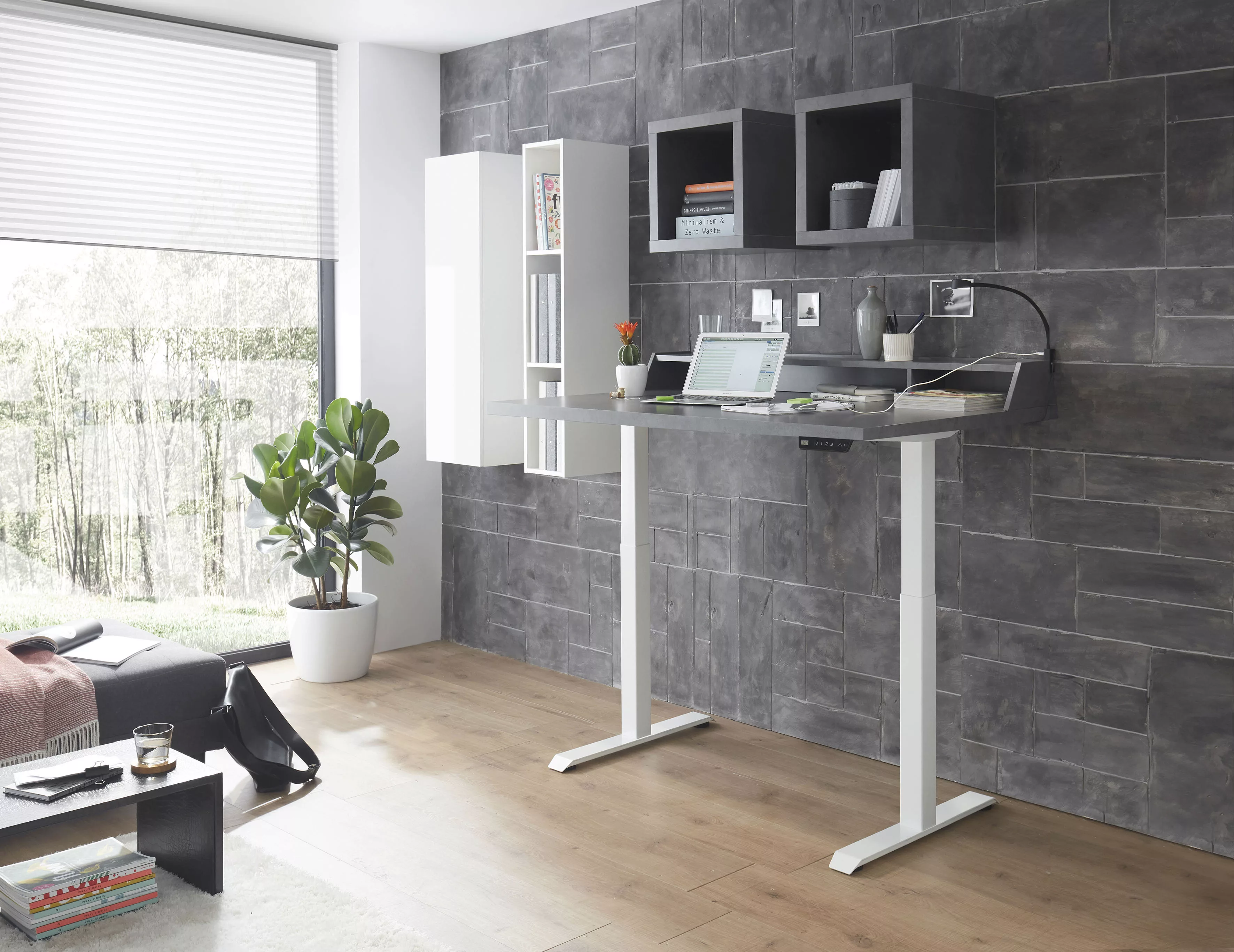 Mäusbacher Schreibtisch »Big System Office«, Breite 140 cm, elektrisch höhe günstig online kaufen