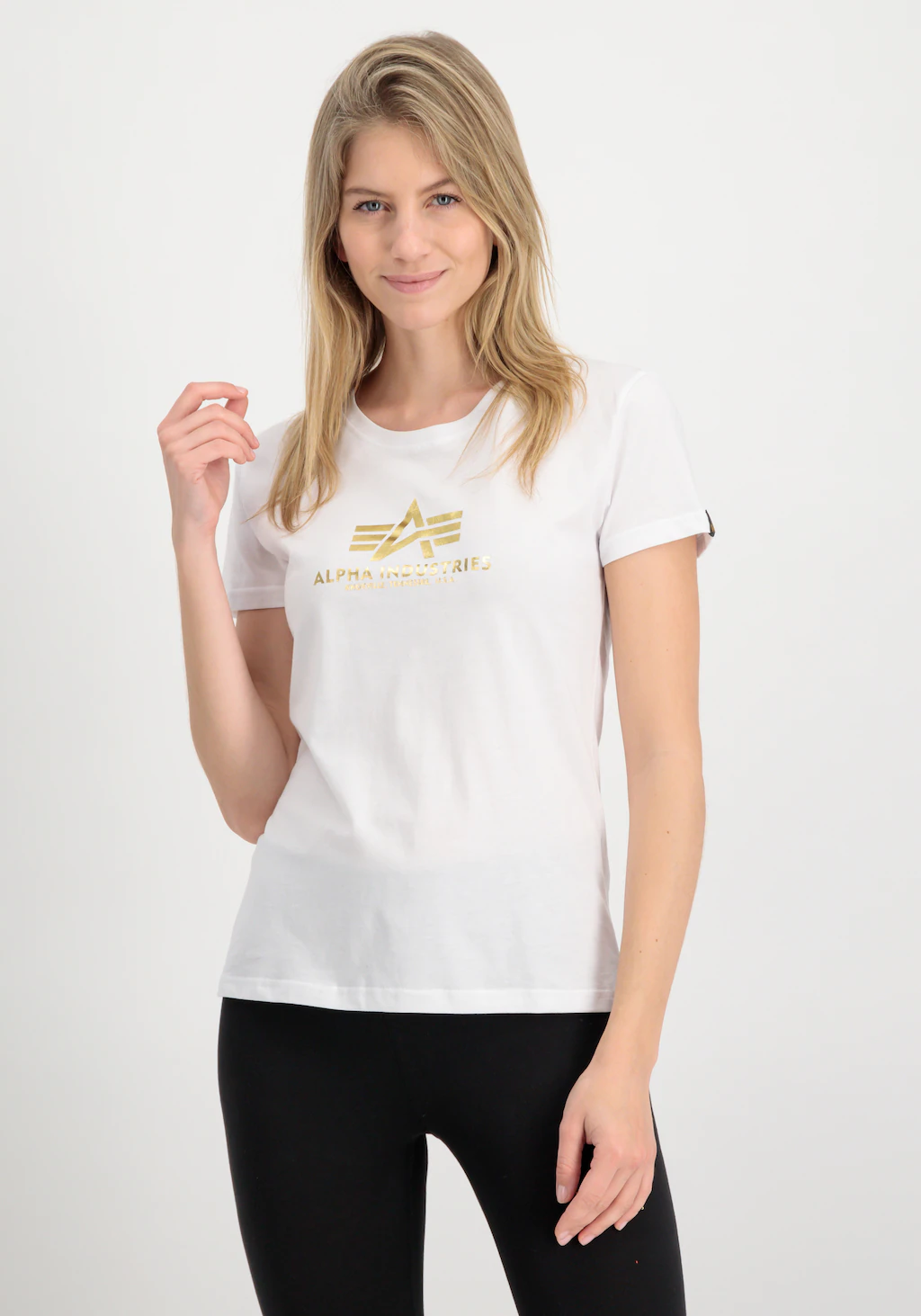 Alpha Industries T-Shirt "Alpha Industries Women - T-Shirts New Basic T Wom günstig online kaufen