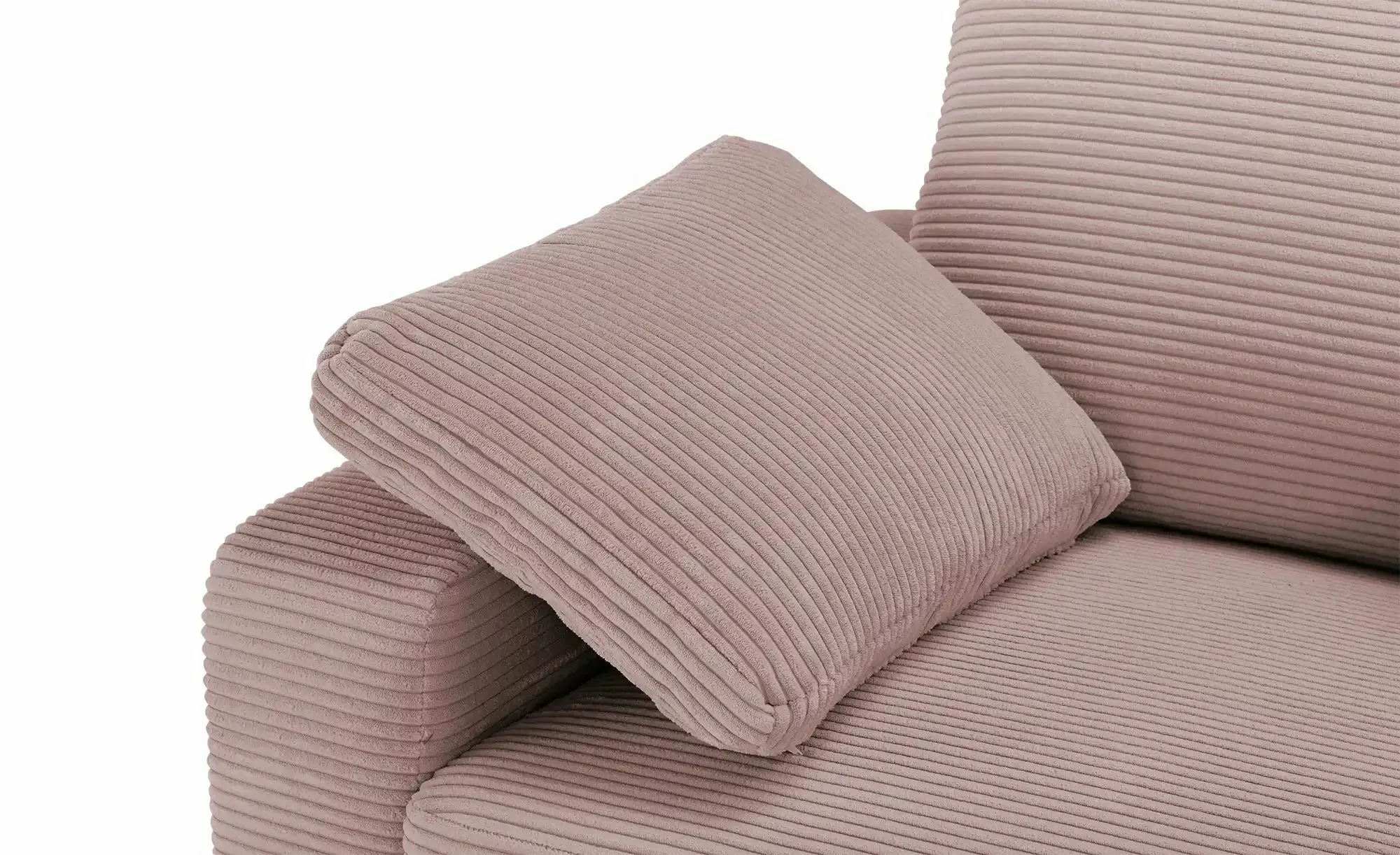 Gray & Jones Cord-Sofa  Capa ¦ rosa/pink ¦ Maße (cm): B: 276 H: 86 T: 200 P günstig online kaufen