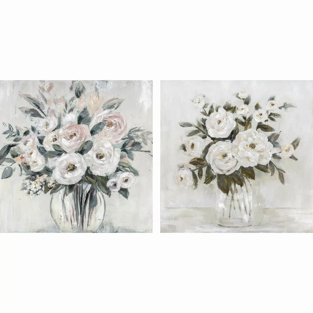 Bild Dkd Home Decor Blumenvase (80 X 2,4 X 80 Cm) (2 Stück) günstig online kaufen