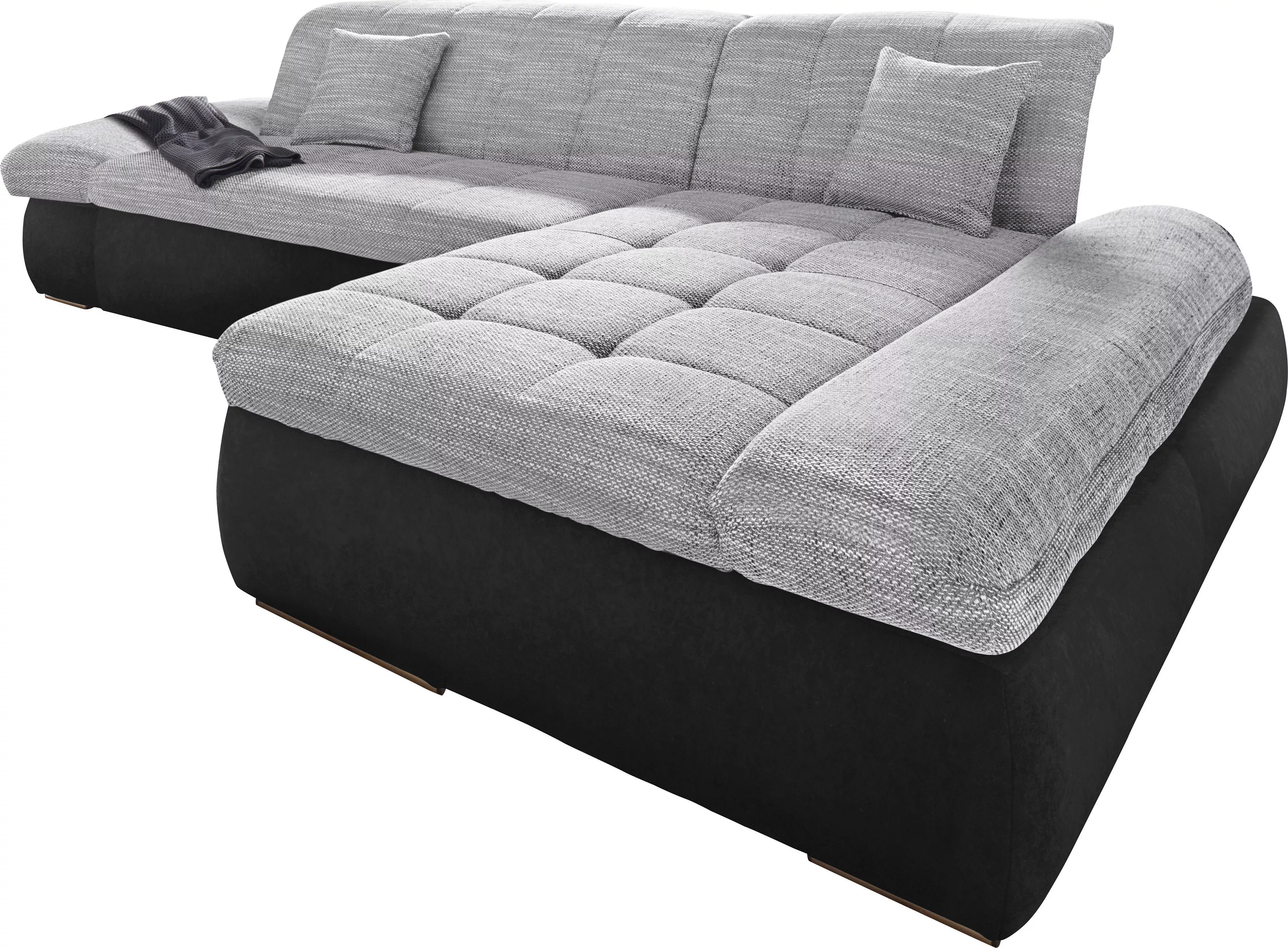 DOMO collection Ecksofa »PB Moric wahlweise mit Bettfunktion + Armteilverst günstig online kaufen