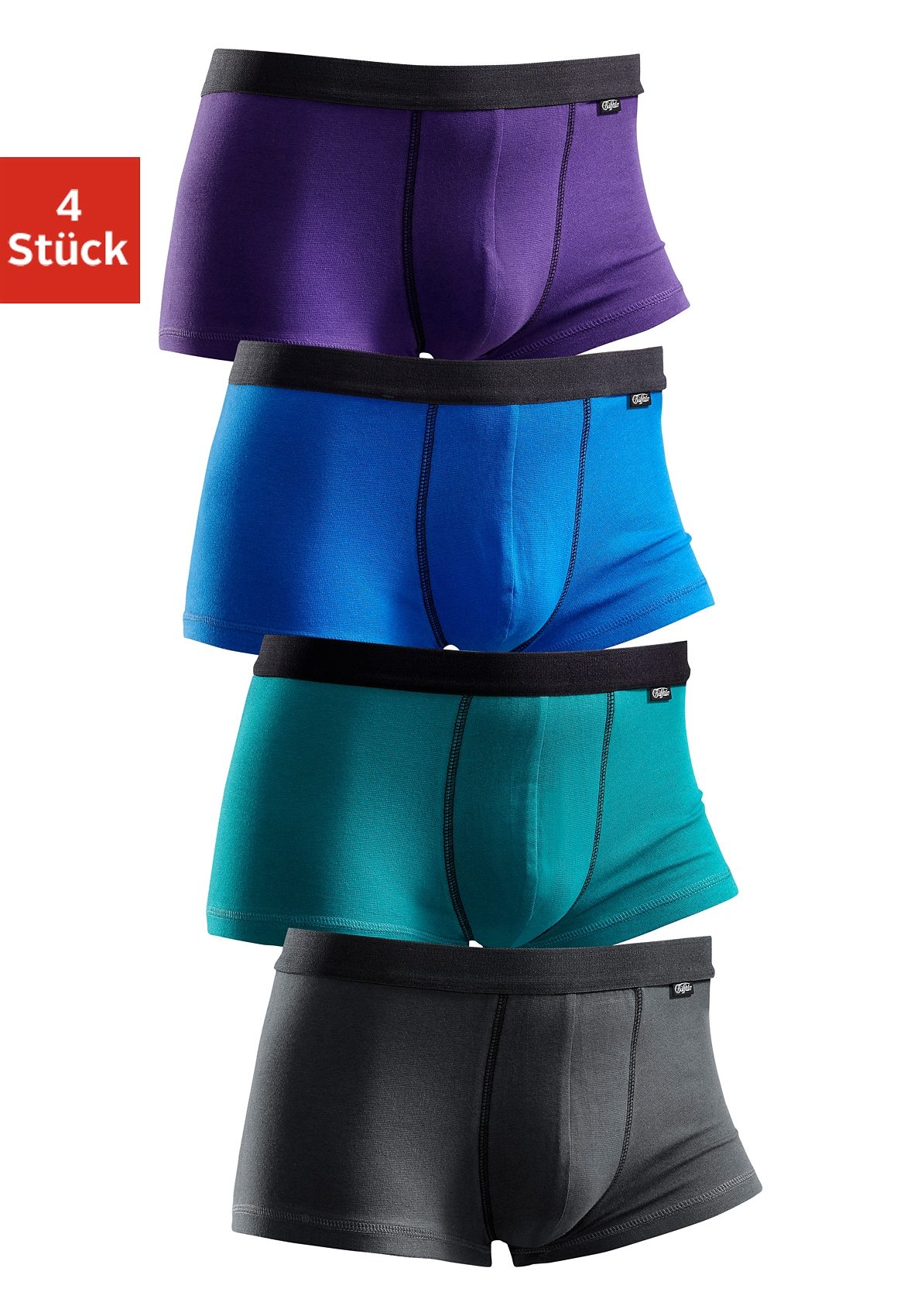 Buffalo Boxershorts, (Packung, 4 St.) günstig online kaufen