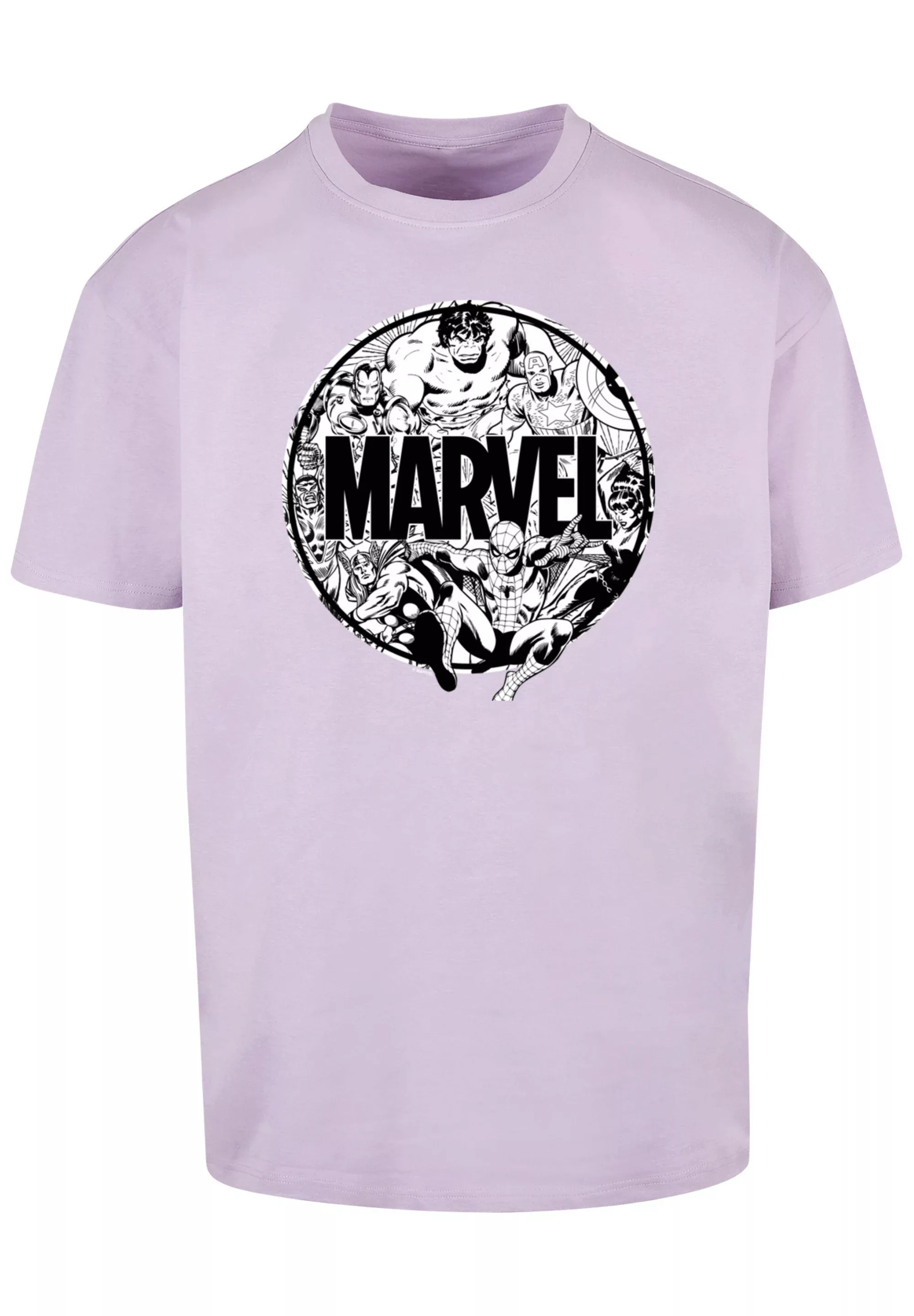 F4NT4STIC T-Shirt "Marvel Comics Logo Character Infill", Print günstig online kaufen