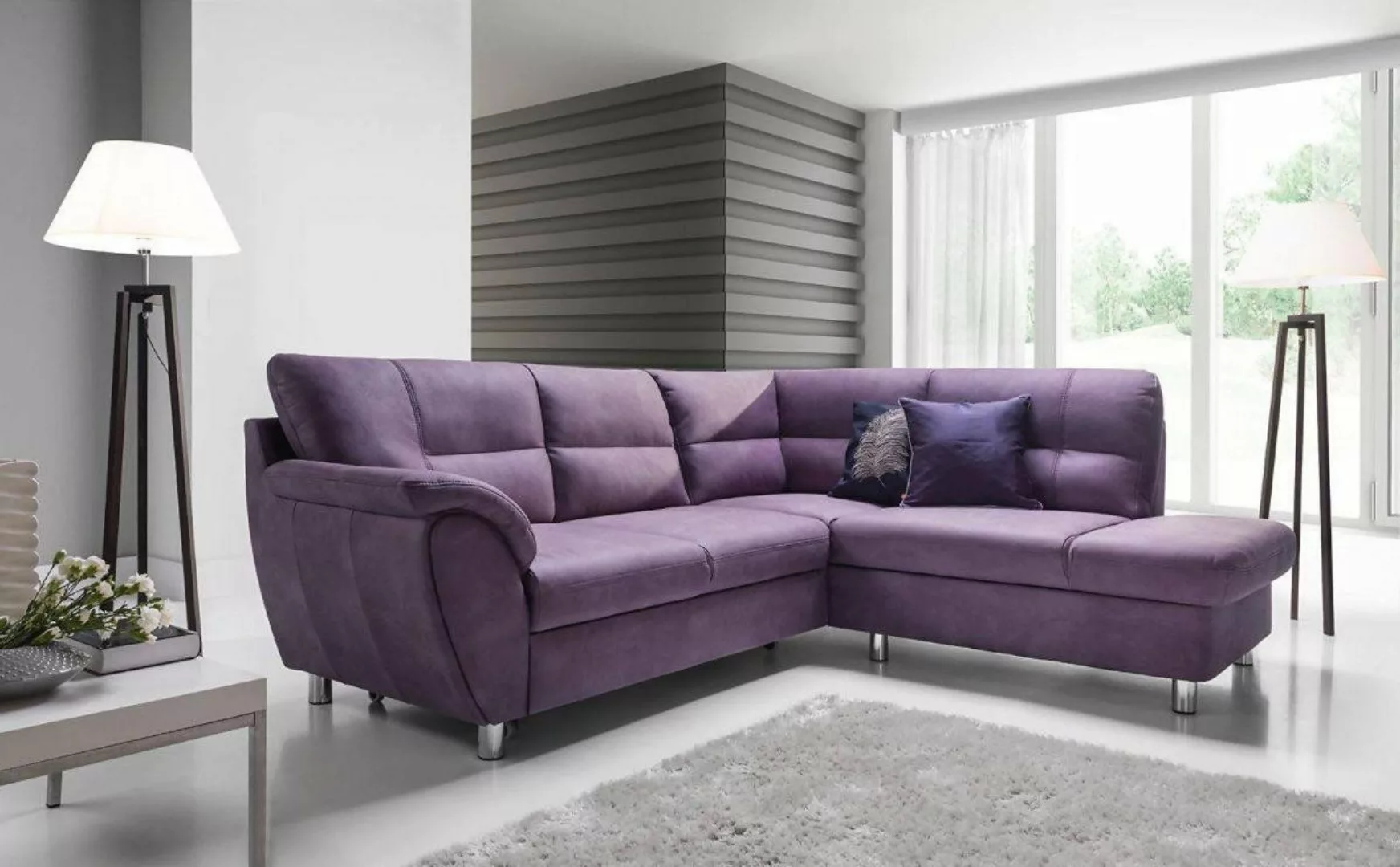 Xlmoebel Sofa Neue Wohnlandschaft mit moderner Polsterecke - Ecksofa Couch günstig online kaufen