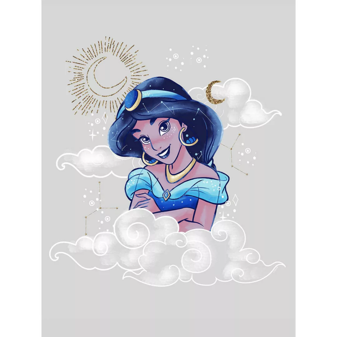 Komar Wandbild Jasmin Clouds Disney B/L: ca. 30x40 cm günstig online kaufen
