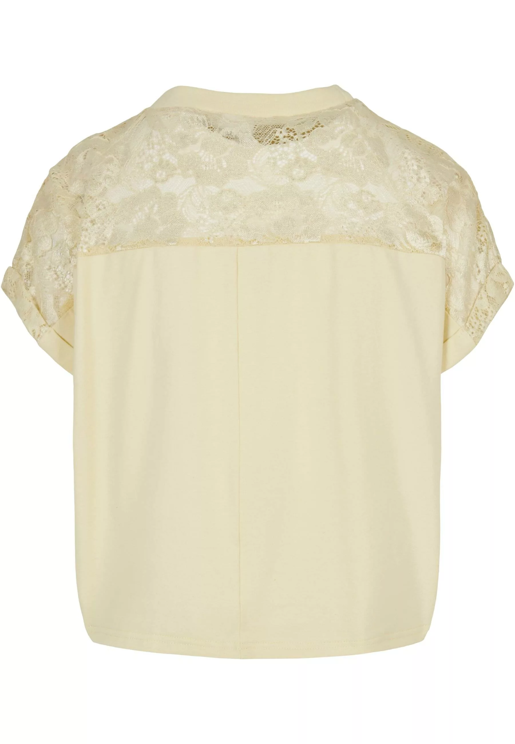 URBAN CLASSICS T-Shirt "Urban Classics Damen Ladies Short Oversized Lace Te günstig online kaufen