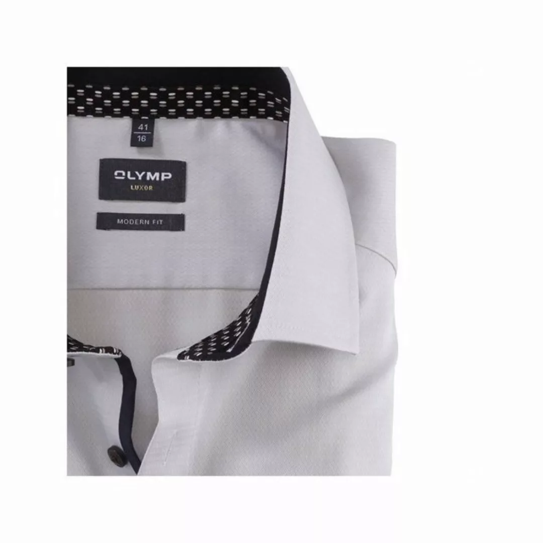 OLYMP Langarmhemd beige regular fit (1-tlg) günstig online kaufen