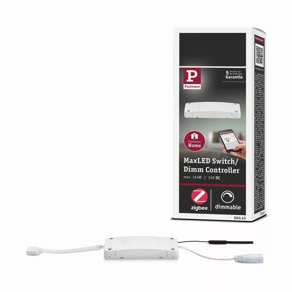 Paulmann Urail Dimm-Switch Urail Smart Home Zigbee max. 400W An-Aus-Dimmen günstig online kaufen