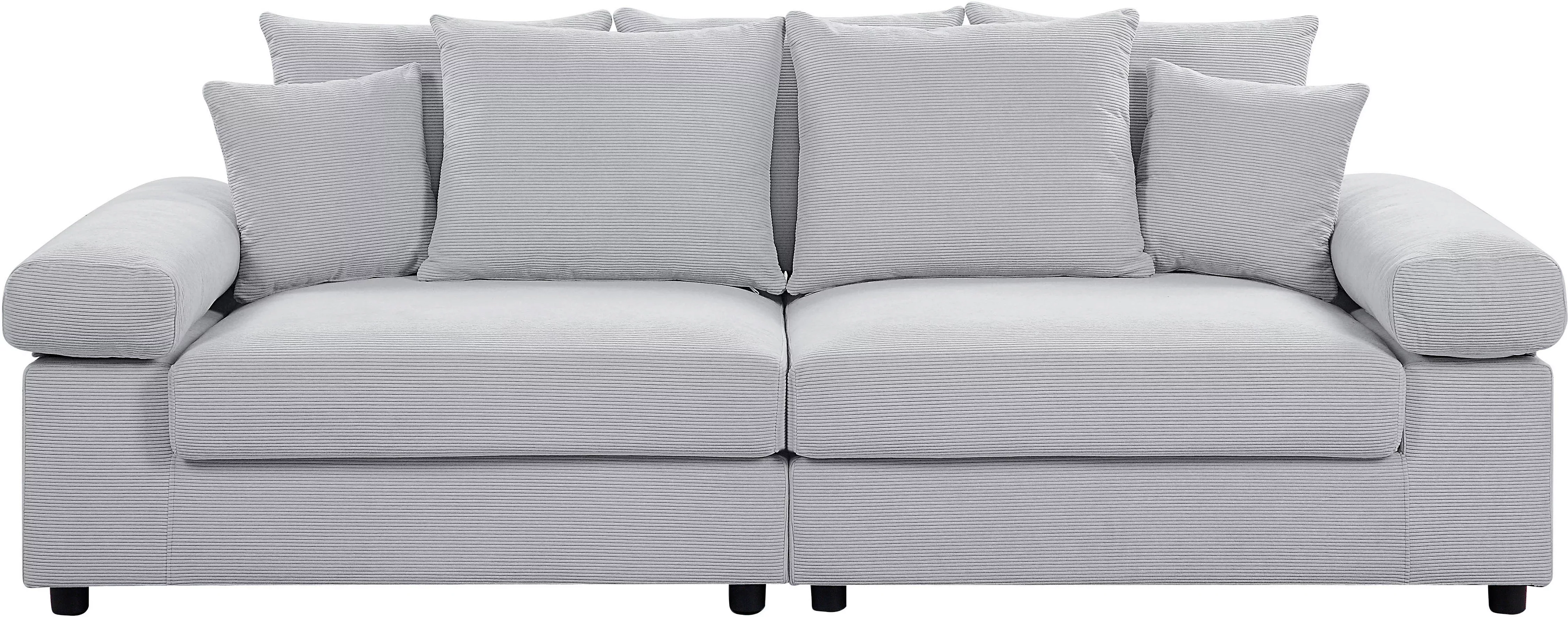 ATLANTIC home collection Big-Sofa Bjoern, mit Cord-Bezug, XXL-Sitzfläche, m günstig online kaufen