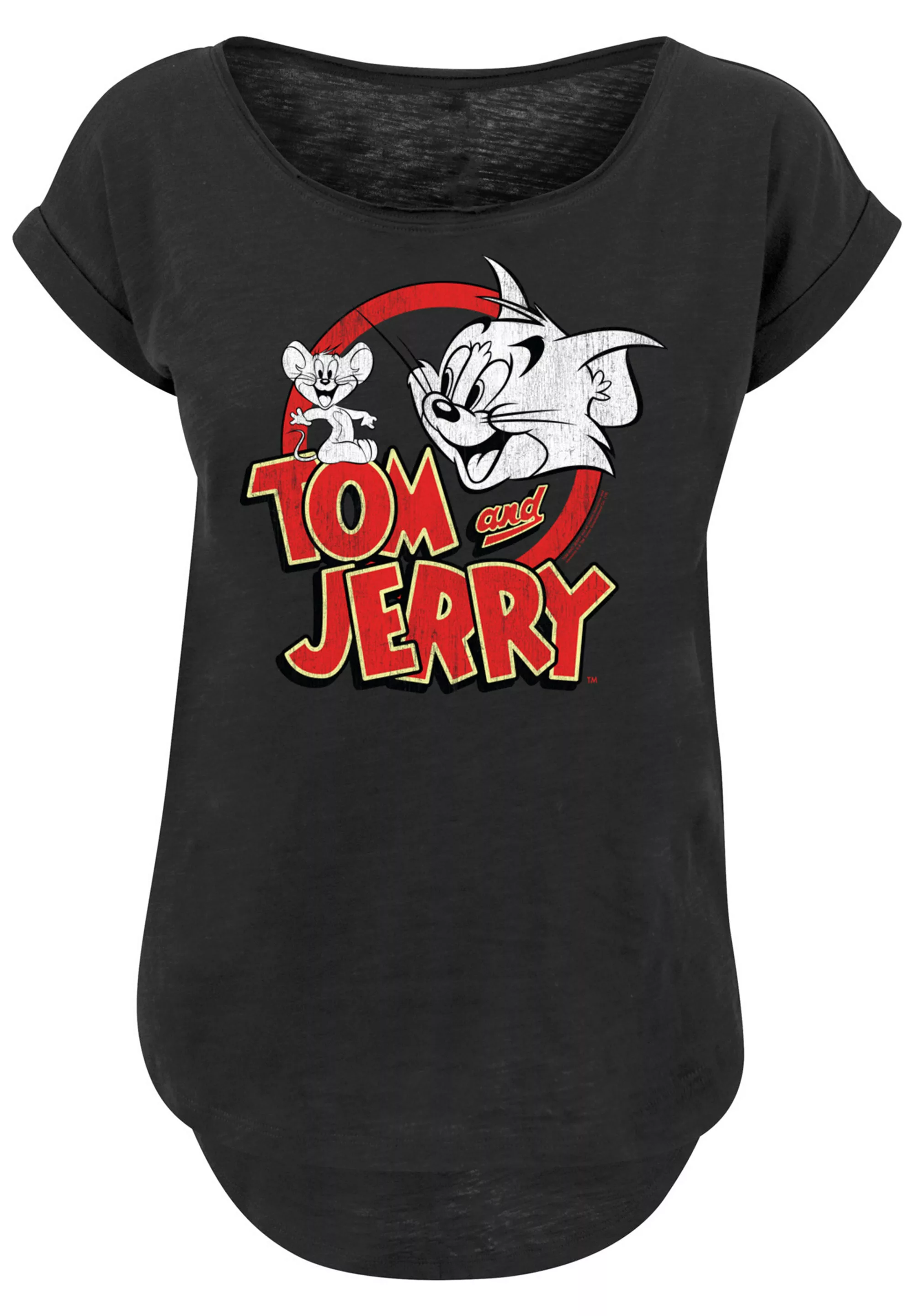 F4NT4STIC T-Shirt "Tom and Jerry TV Serie Distressed", Damen,Premium Merch, günstig online kaufen