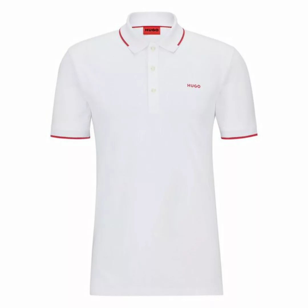 HUGO Poloshirt Herren Poloshirt - DINOSO222, Pique, Knopfleiste günstig online kaufen