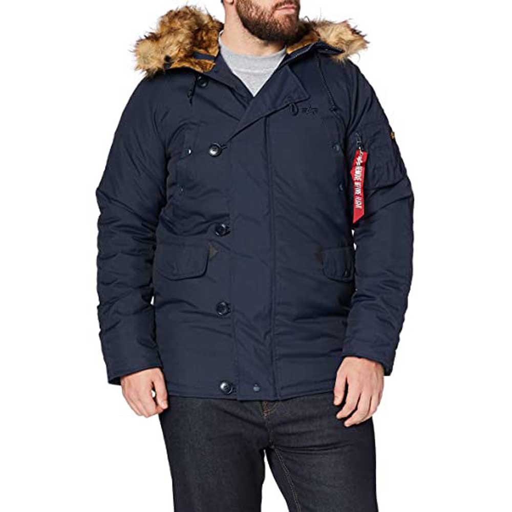 Alpha Industries Explorer Patches Jacke 3XL Rep.Blue günstig online kaufen