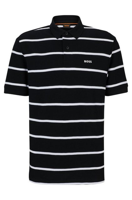 BOSS ORANGE Poloshirt PalesStripe 10256935 01, Black günstig online kaufen