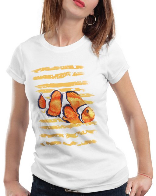 style3 T-Shirt Clownfisch dorie pazifik nemo südsee aquarium aquarien günstig online kaufen