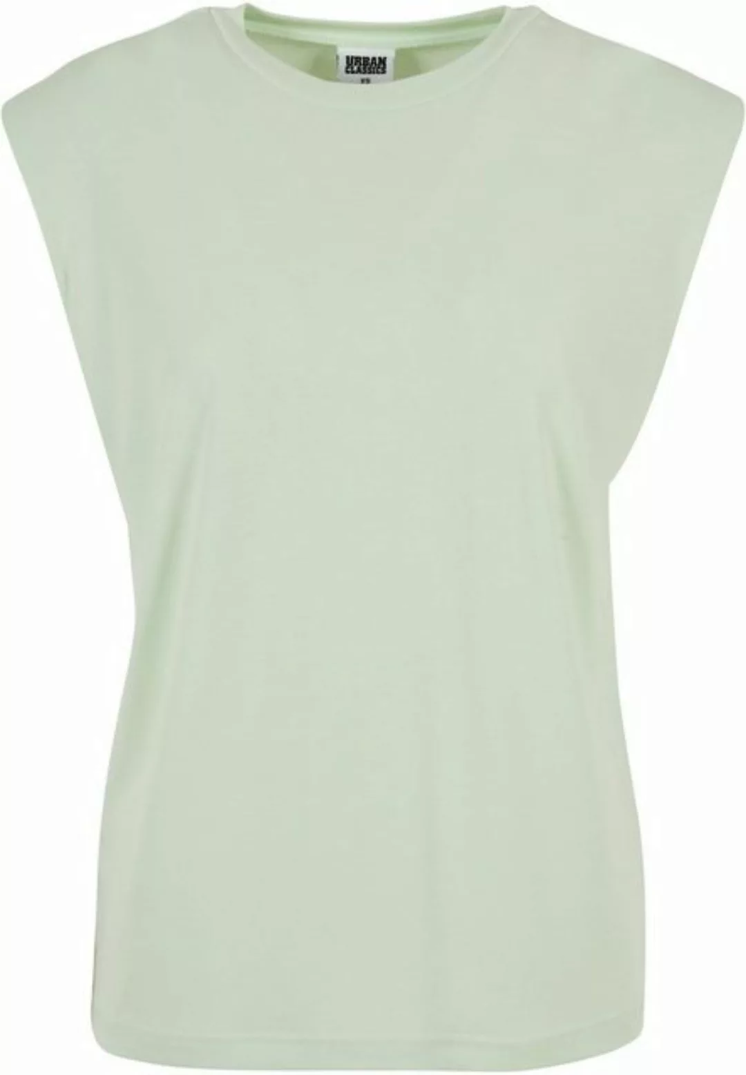 URBAN CLASSICS Muskelshirt Urban Classics Damen Ladies Modal Padded Shoulde günstig online kaufen