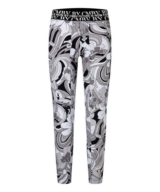 Brax Stoffhose Jorden pure, grey pop-art flower print günstig online kaufen