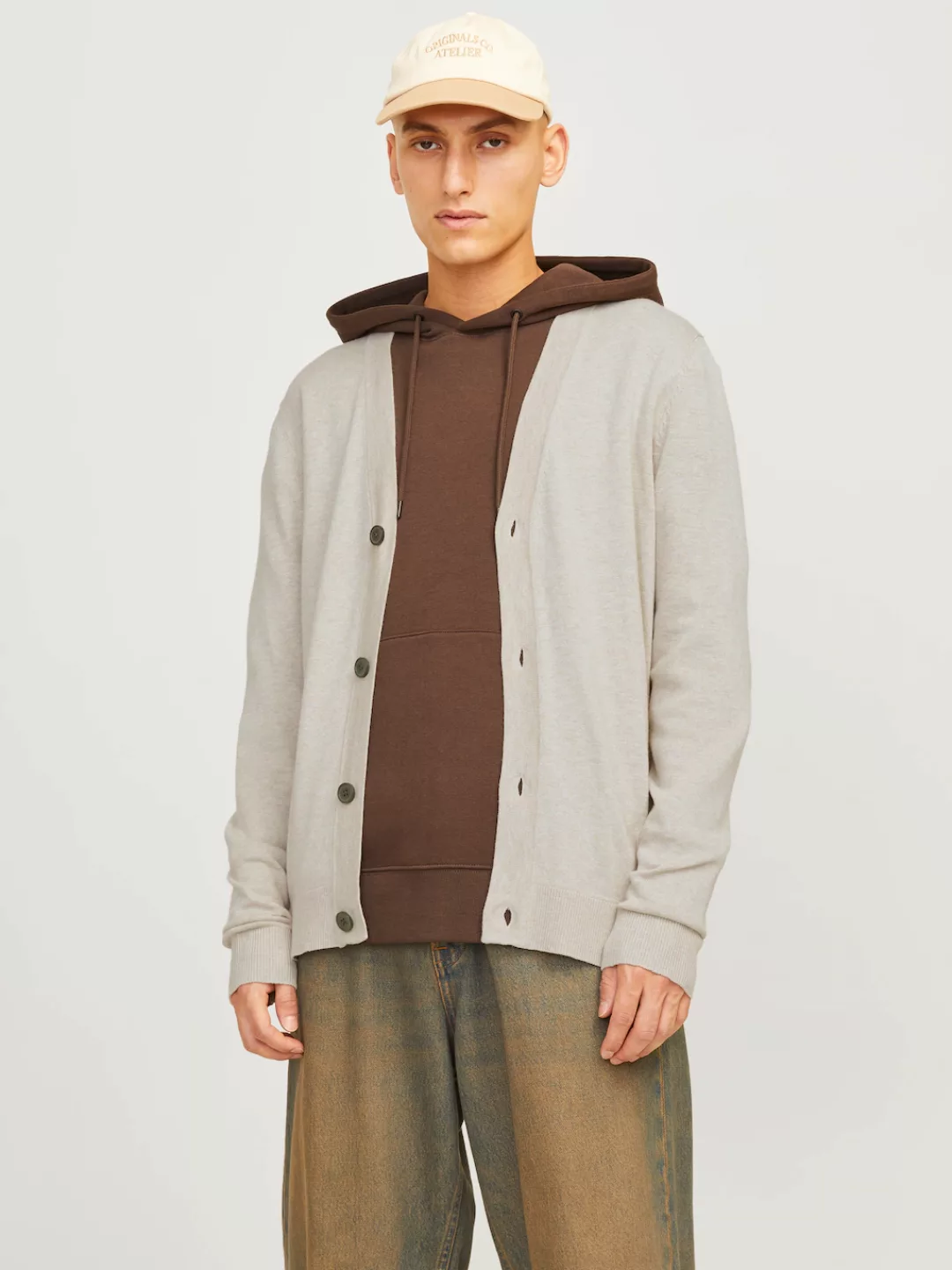 Jack & Jones Strickjacke "JJEEMIL KNIT BUTTON CARDIGAN NOOS" günstig online kaufen