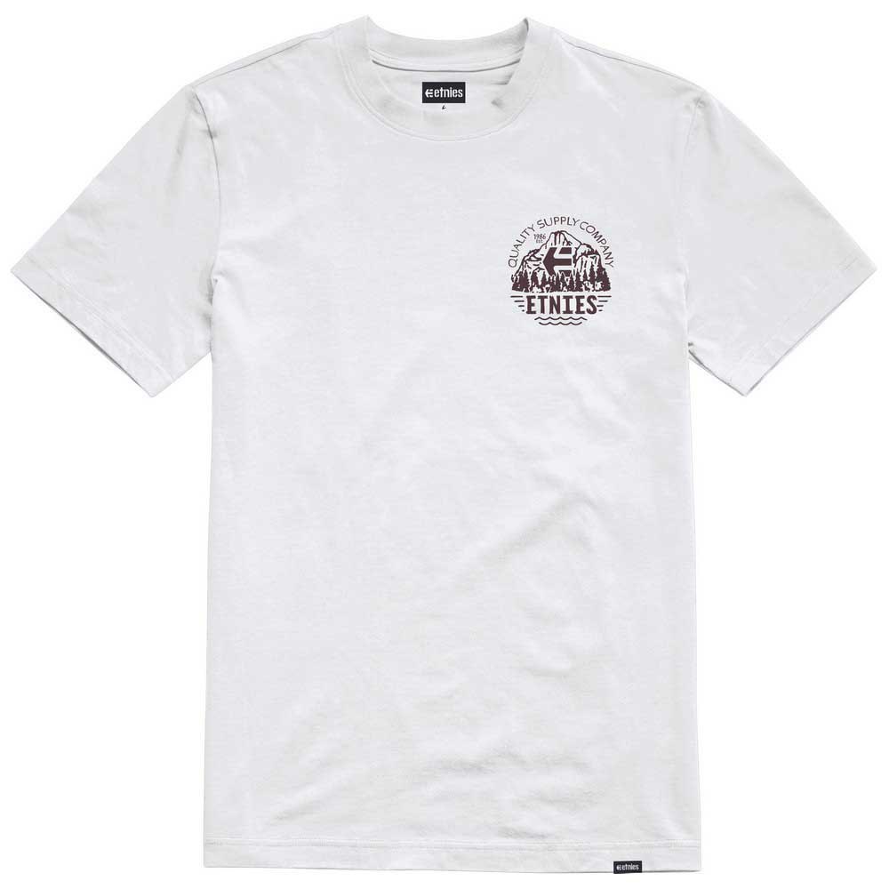 Etnies Mtn Quality Kurzärmeliges T-shirt S White günstig online kaufen
