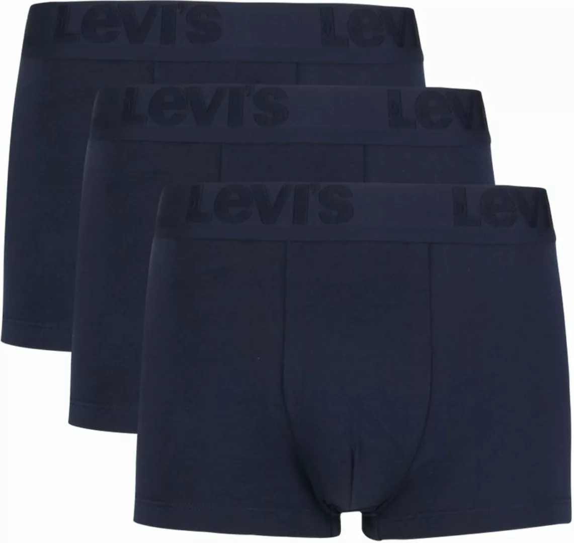 Levi's Boxershorts 3er-Pack Uni Navy - Größe S günstig online kaufen