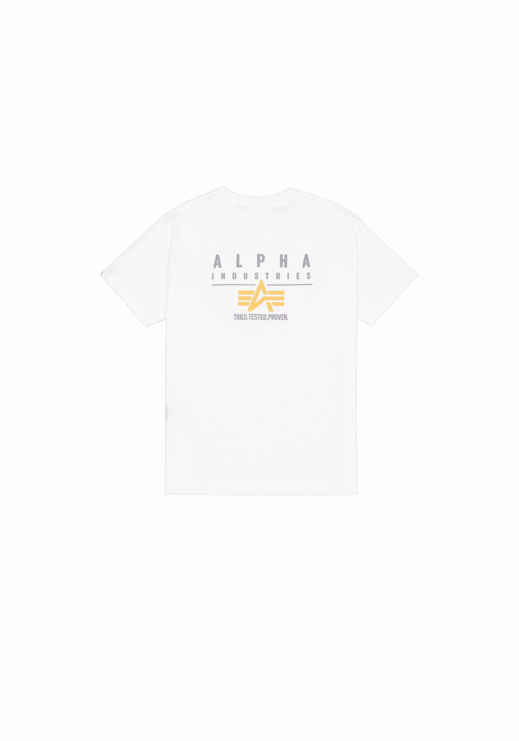 Alpha Industries T-Shirt "Puff Print Logo Backprint T-Shirt T-Shirt" günstig online kaufen