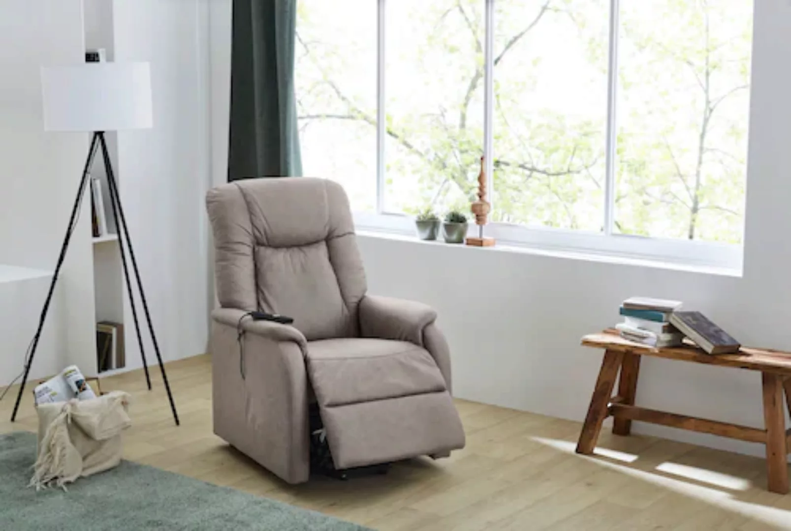 Jockenhöfer Gruppe TV-Sessel »Fürth«, mit elektrischer Liegefunktion und Au günstig online kaufen