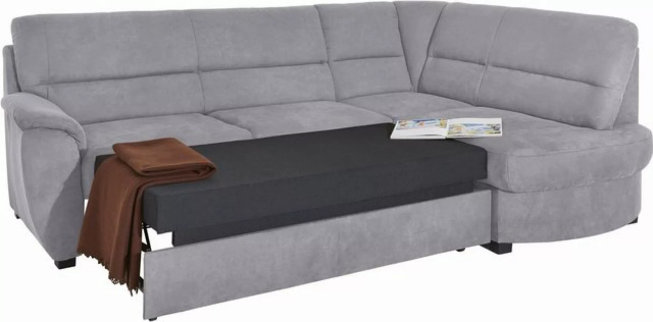 sit&more Ecksofa Pandora L-Form, wahlweise mit Bettfunktion und Bettkasten günstig online kaufen