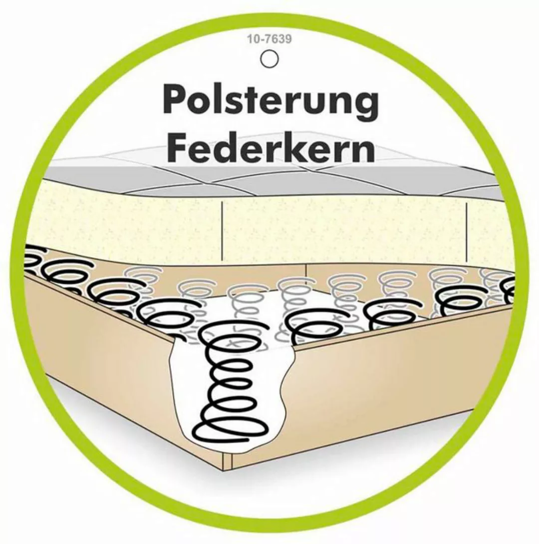 Jockenhöfer Gruppe Wohnlandschaft Orlando U-Form, mit Federkern, Bettfunkti günstig online kaufen