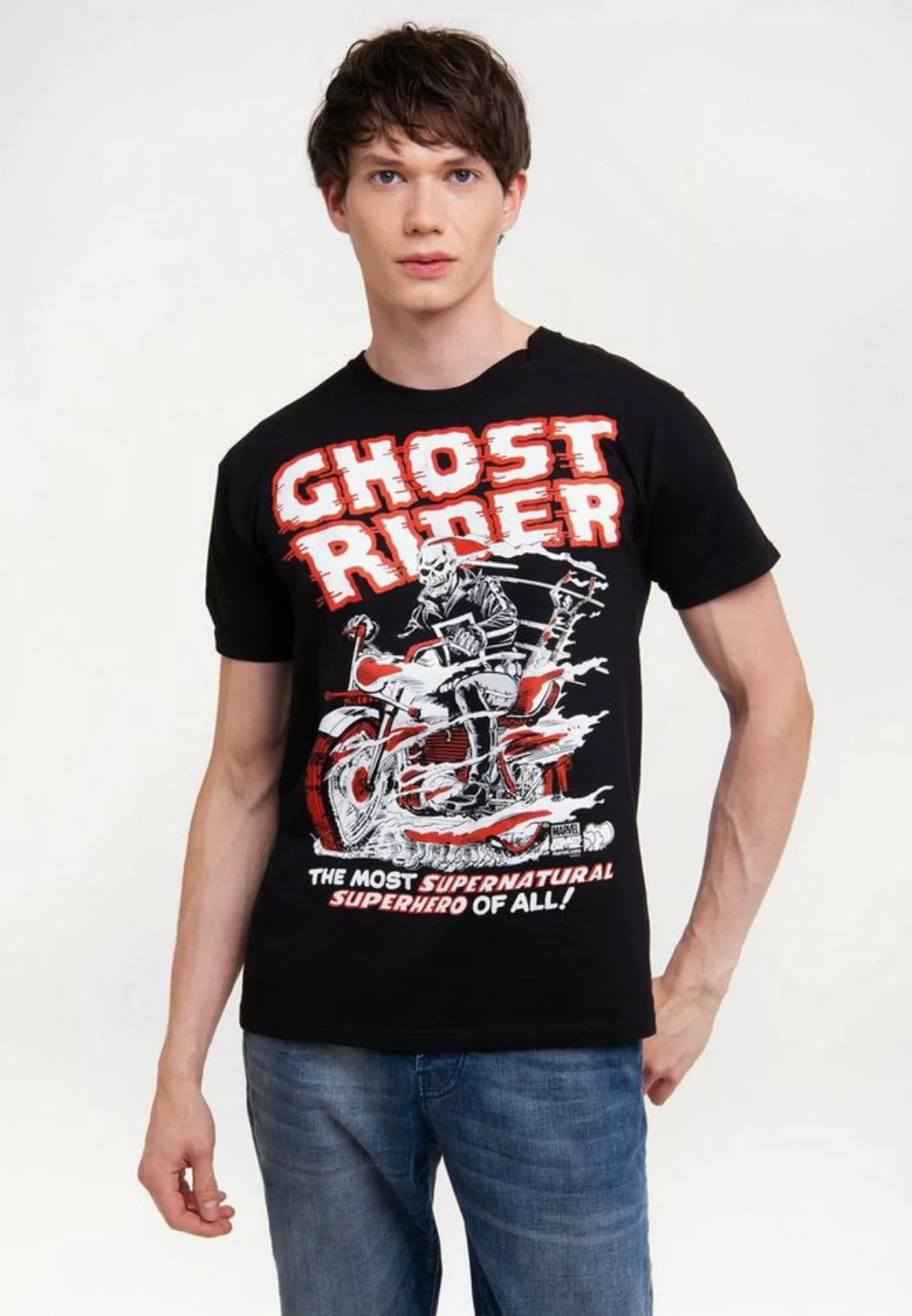 LOGOSHIRT T-Shirt "Marvel Comics - Ghost Rider", mit lizenziertem Print günstig online kaufen