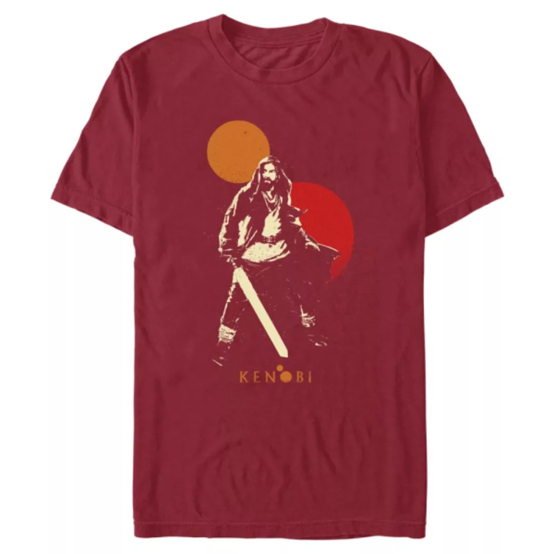 Star Wars - Obi-Wan Kenobi - Obi-Wan Kenobi Double Suns Hero - Männer T-Shi günstig online kaufen