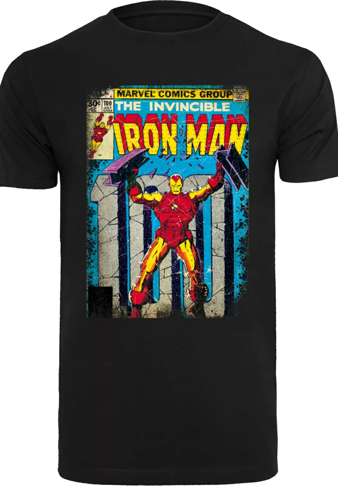 F4NT4STIC T-Shirt "Marvel Iron Man Cover", Herren,Premium Merch,Regular-Fit günstig online kaufen