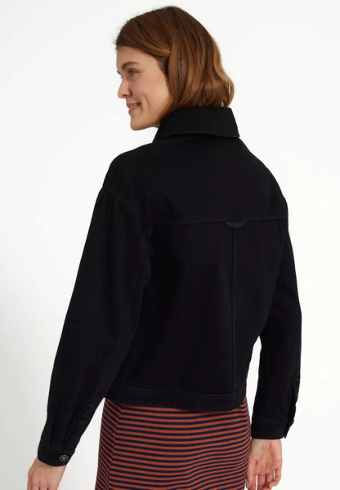 Damen Jeansjacke Aus Robuster Baumwolle | Jacket #Sissoo günstig online kaufen