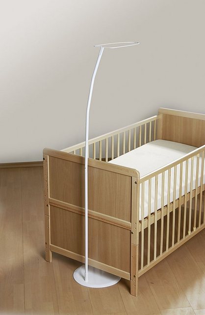 Alvi® Babybett Alvi Himmelstange freistehend weiß günstig online kaufen