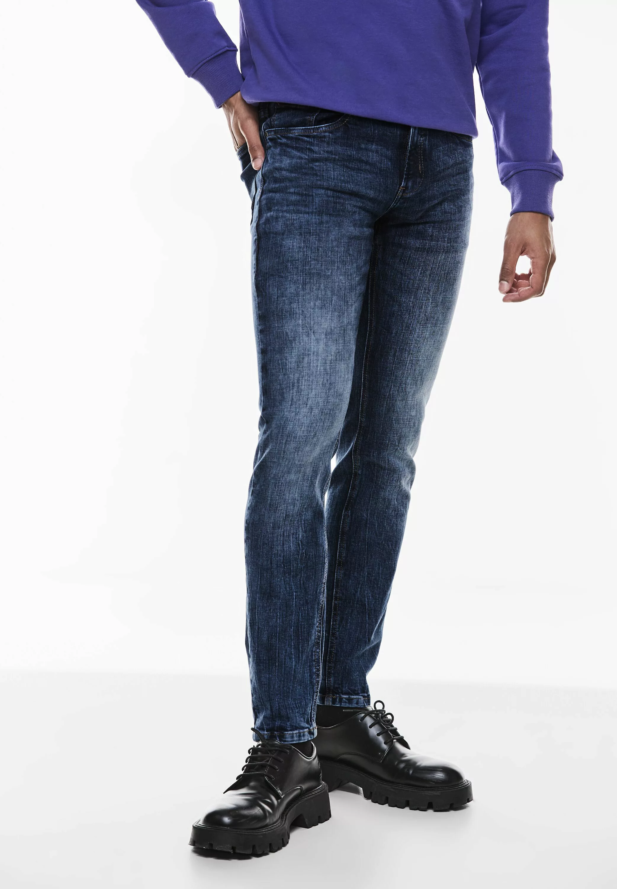 STREET ONE MEN Slim-fit-Jeans 5-Pocket-Style günstig online kaufen