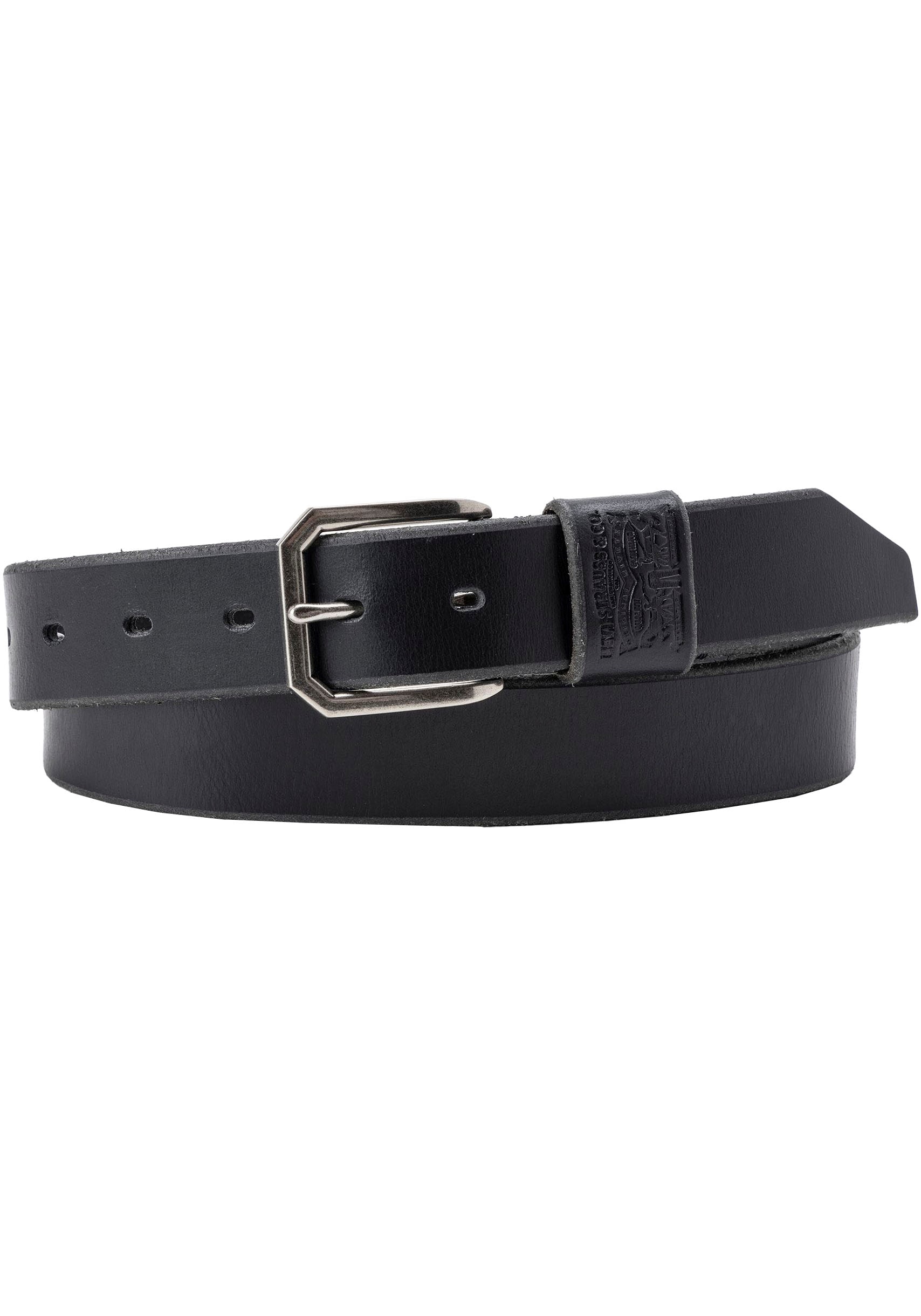 Levis Ledergürtel "WIDE LOOP TWO HORSE BELT", mit Logoprägung günstig online kaufen