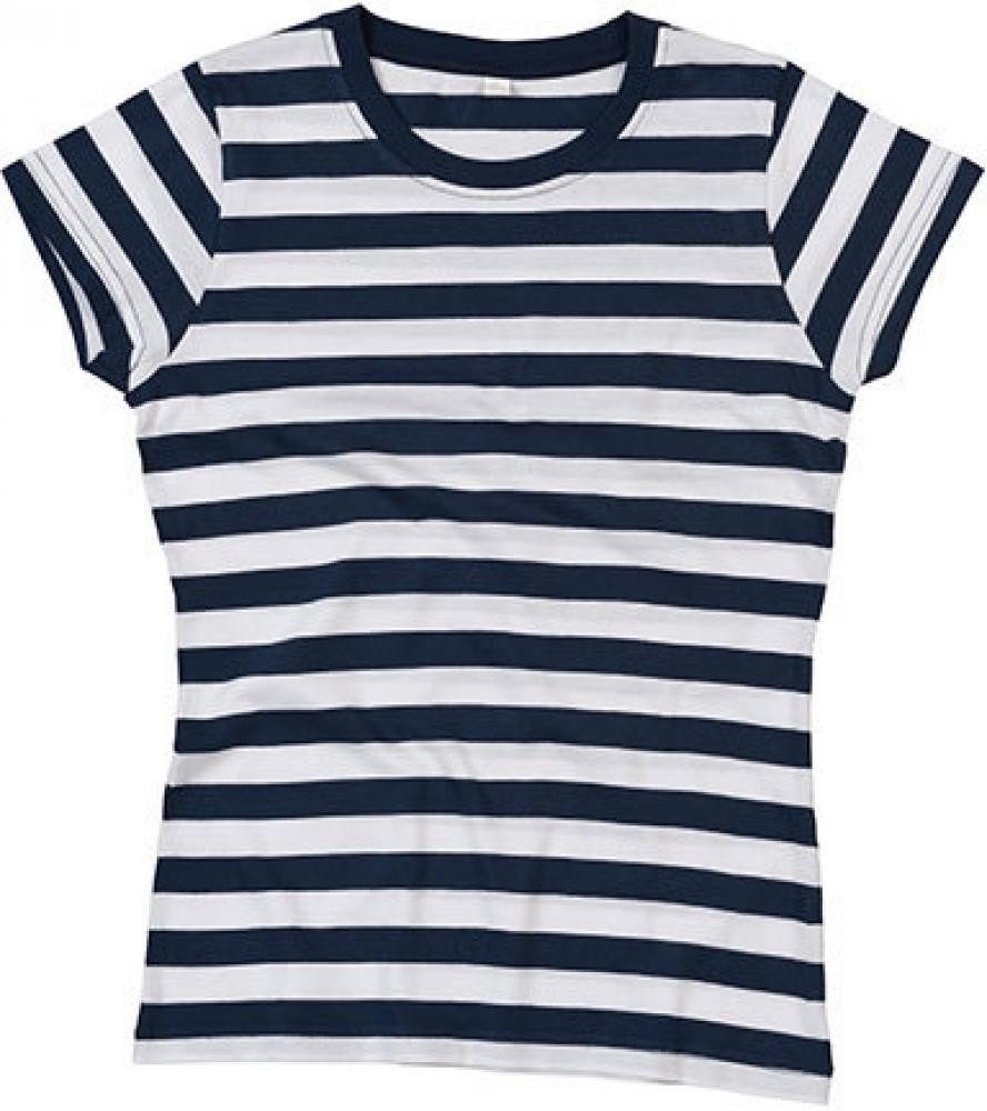 Mantis Rundhalsshirt Damen T-Shirt modisch gestreift günstig online kaufen