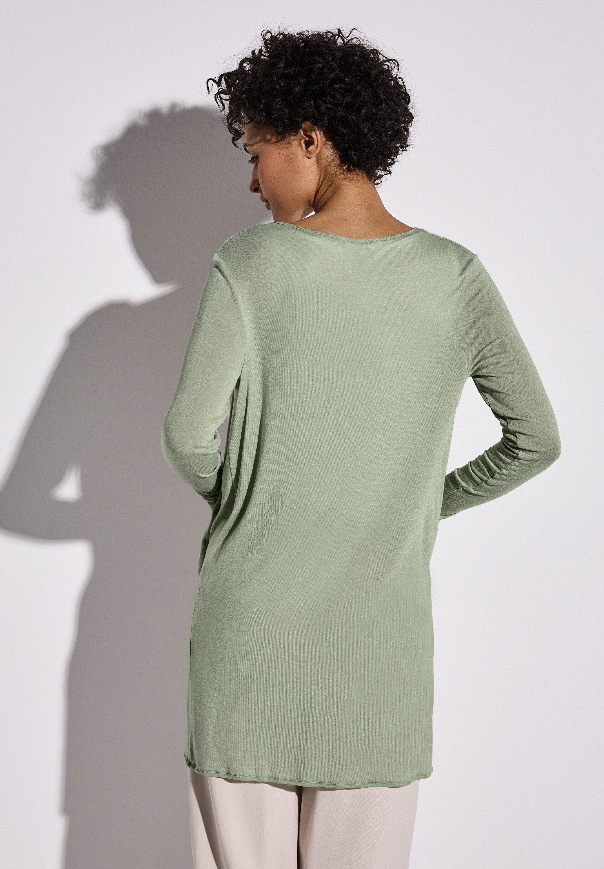 STREET ONE Cardigan, aus softem Materialmix günstig online kaufen