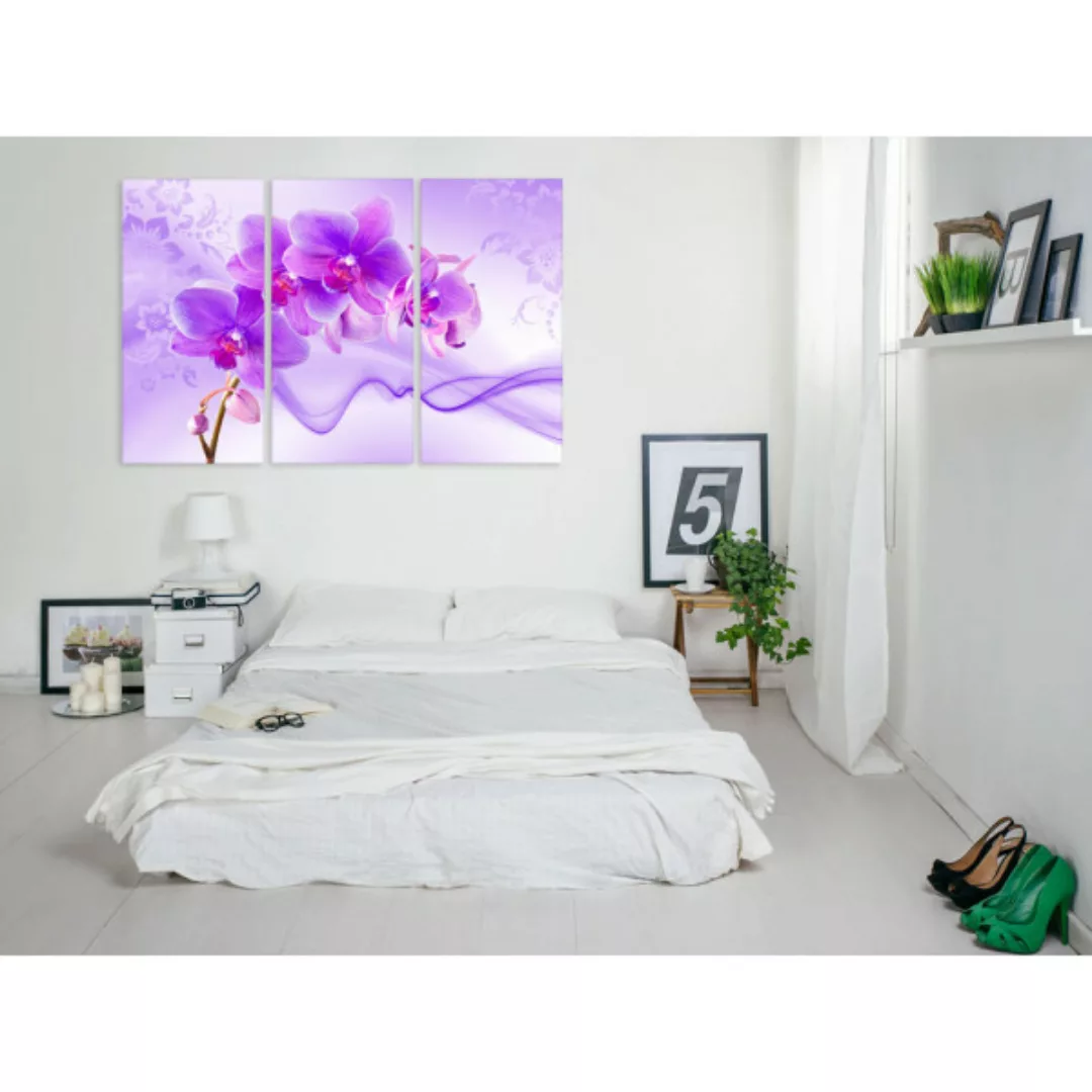 Leinwandbild Ethereal orchid - violet XXL günstig online kaufen