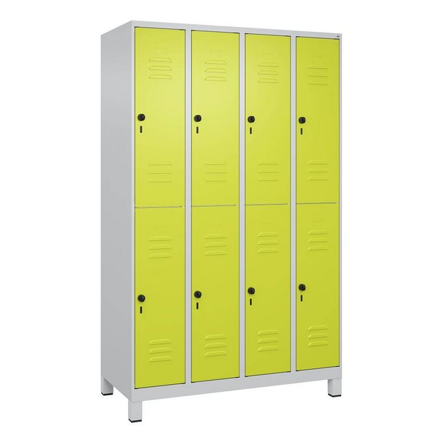 C+P Garderobenschrank Doppel-Garderobenschrank Classic Plus, Abteilbreite 3 günstig online kaufen