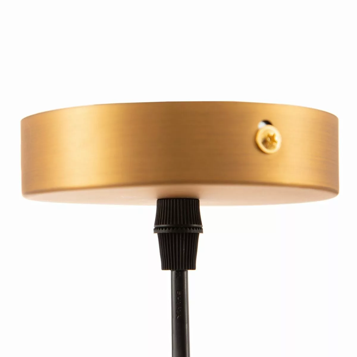 Deckenlampe 15 X 15 X 28 Cm Kristall Gold Metall günstig online kaufen