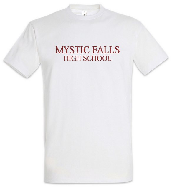 Urban Backwoods Print-Shirt Mystic Falls High School Herren T-Shirt Vampire günstig online kaufen