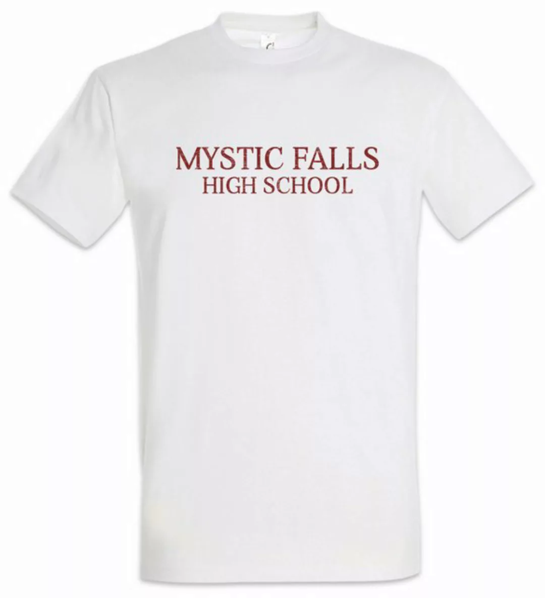 Urban Backwoods Print-Shirt Mystic Falls High School Herren T-Shirt Vampire günstig online kaufen