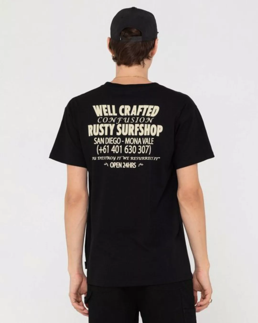 Rusty T-Shirt SHAPE SHOP MERCH SHORT SLEEVE TEE günstig online kaufen