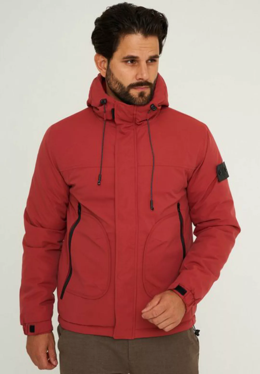 SOULSTAR Winterjacke S2DARCHAN Herren Übergangsjacke mit Kapuze Outdoor-Jac günstig online kaufen