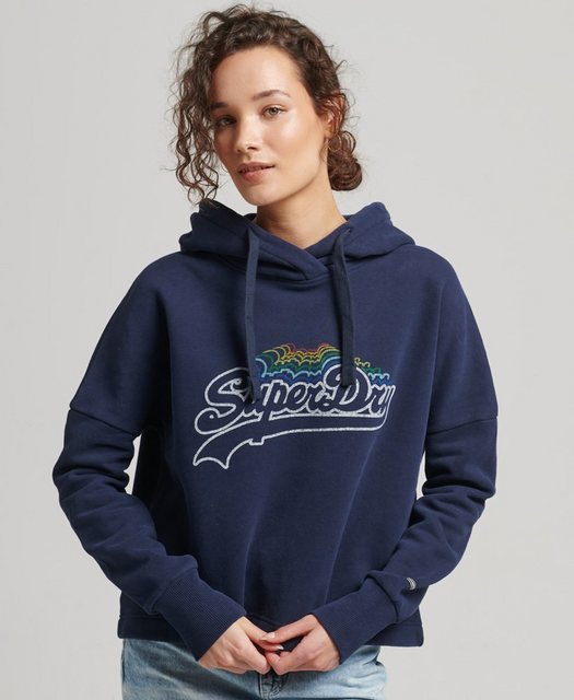 Superdry Hoodie Pullover Rainbow Graphic Logo Hoodie günstig online kaufen