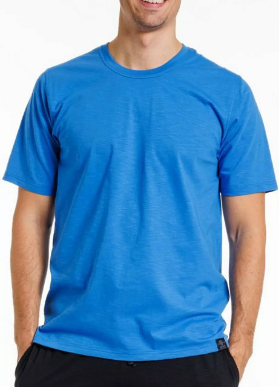 HAASIS Bodywear 1919 T-Shirt Herren Slub T-Shirt 77122153-L (Packung, 1-tlg günstig online kaufen
